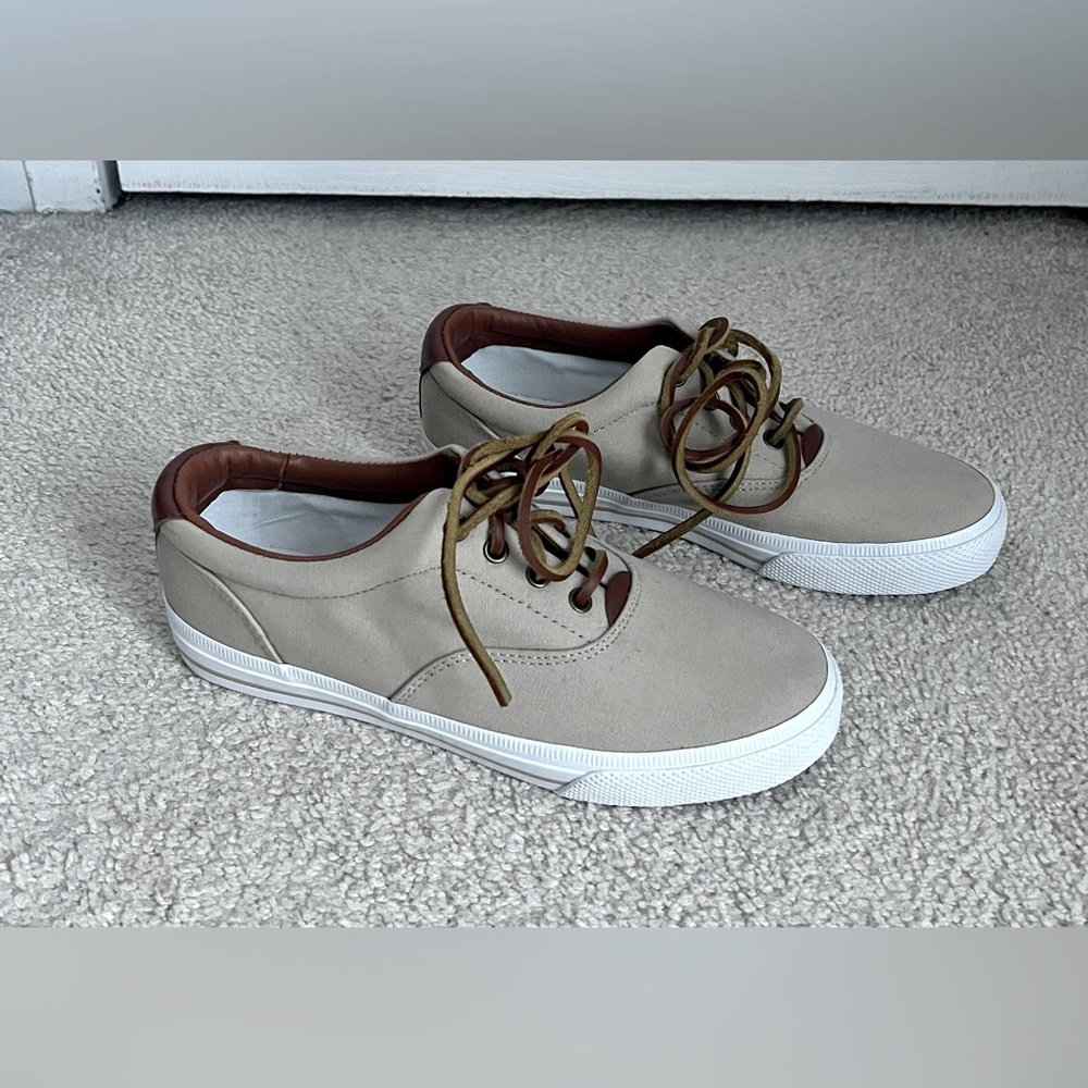 🆕Lauren Ralph Lauren Veeta Canvas Shoes, Size 8